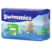 SWIMMIES  szpelenka 13db XS (4-9 kg)