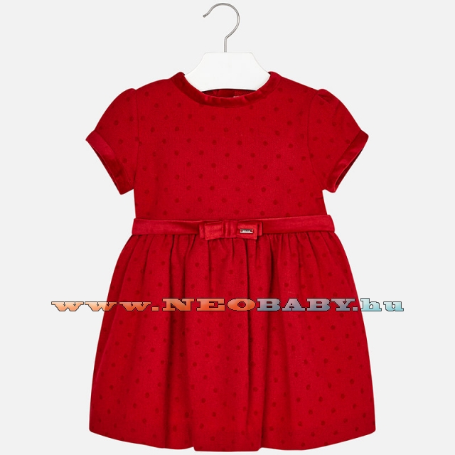 MAYORAL MODA  ruha /polka dots piros 6C - 3 v 4950 - 28
