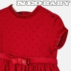 MAYORAL MODA  ruha /polka dots piros 6C - 3 v 4950 - 28