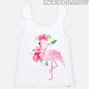 MAYORAL MODA  p�l� / Flamingo Pailletten Weiss-Azalea 6Q - 5 �v 3022 - 27