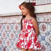 MAYORAL MODA  ruha / -Blume- Rot 6B - 7 �v 3914 - 95