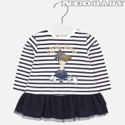 MAYORAL MODA  ruha / t�ll marinblau k�k 4F - 18 h� 2924 - 58