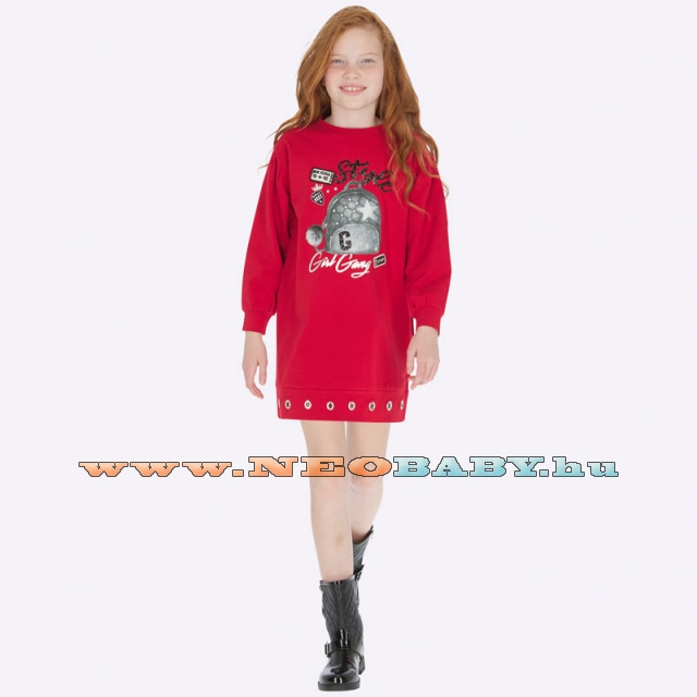 MAYORAL MODA  ruha / style good girl piros 8G - 8 v 7938 - 23