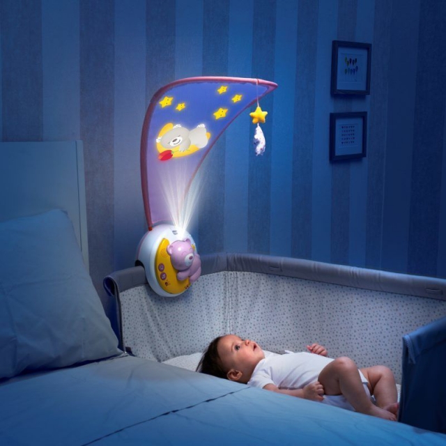 CHICCO Next 2 Moon zenl projektor Rzsa CH00982810