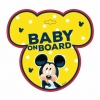 SEVEN Baby on board tbla Mickey