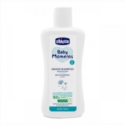 CHICCO Baby Moments knnymentes frdet s sampon krmvirggal 200ml CH0105900