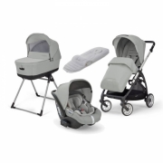 INGLESINA Electa Quattro 4in1 babakocsi mzeskosrral s Darwin babahordozval Greenwich Silver AAE51P0GWS