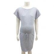 MOMMYSTYLE  kismama tunika-ruha zsebes (M) - Szrke