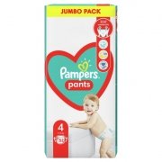 PAMPERS Pants bugyipelenka 4 maxi 9-15kg 52db