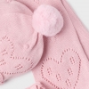 MAYORAL MODA  sapka, sl s keszty szett / Rosee - sapka sl szett - Newborn Girl/2A - 0 h 9543-25