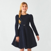 ABEL & LULA jaqcuard lnyka ruha / Jacquard Marinblau - 6 v 5535-6