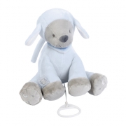 NATTOU nagy plss felhzs zenl jtk 28cm Sam and Toby - Sam, a brny
