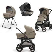 INGLESINA Aptica XT System Quattro 4in1 babakocsi mzeskosrral s Darwin Recline i-Size babahordozval Tuareg Beige AAE72Q0TRB