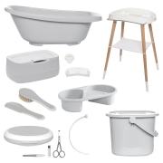 BB-JOU Sense Plus 8 rszes digitlis babakd s kdllvny frdet szett Light Grey B4289051
