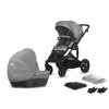 KINDERKRAFT Prime Lite 2in1 multifunkcis babakocsi Szrke