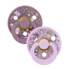 BIBS X Liberty Colour natr kaucsuk jtszcumi 0-6 h Kamila Viola mix 2 db