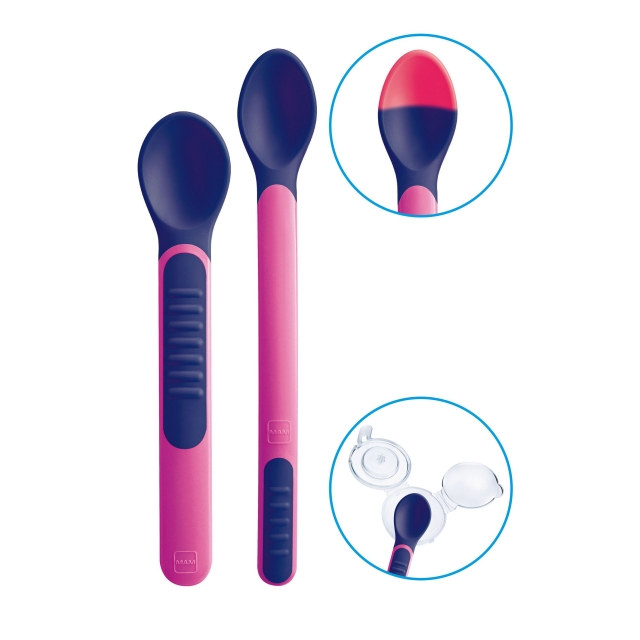 MAM Feeding Spoons&Cover hrzkels kanlkszlet vdtokkal 666933