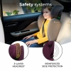 KINDERKRAFT Junior Fix 2 i-Size Isofix gyerekls 100-150cm Cherry