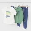MAYORAL MODA 3 rszes szabadidruha szett Baby Boy 3G - 36 h 1845-55 Eucalyptus