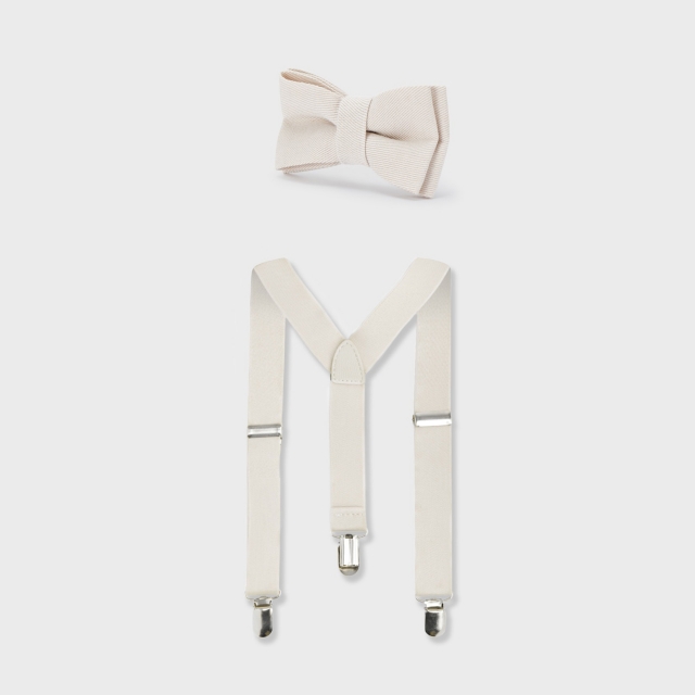 MAYORAL MODA  nadrgtart s csokornyakkend Mini Boy 5B - 4 v 10738-39 Raffia