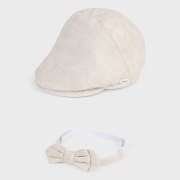 MAYORAL MODA  sapka s csokornyakkend Newborn Boy 1L - 9719-30 Leinen mret:42