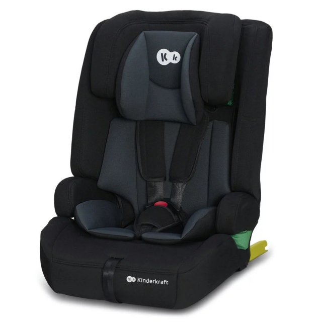 KINDERKRAFT Safety Fix i-Size Isofix gyerekls 76-150cm fekete