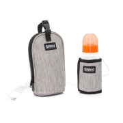 FILLIKID Hordozhat� cumis�veg meleg�t� Vil�gossz�rke melange 8008-17