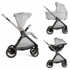 CHICCO Bellagio Trio babakocsi szett Flexi mzeskosrral s Kory Plus hordozval Lunar Rock
