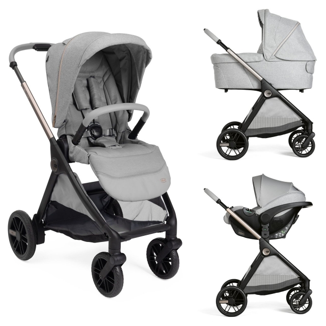 CHICCO Bellagio Trio babakocsi szett Flexi m�zeskos�rral �s Kory Plus hordoz�val Lunar Rock