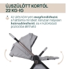 CHICCO Bellagio Trio babakocsi szett Flexi m�zeskos�rral �s Kory Plus hordoz�val Lunar Rock