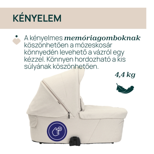 CHICCO Bellagio Trio babakocsi szett Flexi m�zeskos�rral �s Kory Plus hordoz�val Amber Glow CH0408713750