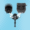 GRACO Near2Me DLX 3in1 babakocsi szett Midnight + SnugTurn ISOFIX talp