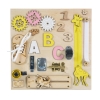 MONI Montessori fa matatfal kicsi 30x30cm zsirfos