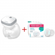 BABYONO Shelly elektromos mellszv viselhet - 100 plusz 40db melltartbetttel 1000 - 296/140