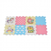 MONI TOYS Habszivacs puzzle sz�nyeg 8db-os unikornisos