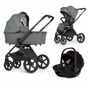 VENICCI Upline 2 3in1 babakocsi szett Tiago i-Size gyerek�l�ssel Aloe