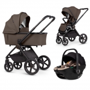 VENICCI Upline 2 3in1 babakocsi szett Tiago i-Size gyerek�l�ssel Brownie