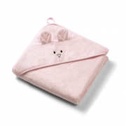 BABYONO Bambusz kapucnis f�rd�leped� 100x100cm eg�rf�lekkel p�derr�zsasz�n 1553/04