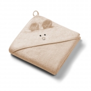 BABYONO Bambusz kapucnis f�rd�leped� 100x100cm eg�rf�lekkel s�t�t b�zs 1553/06